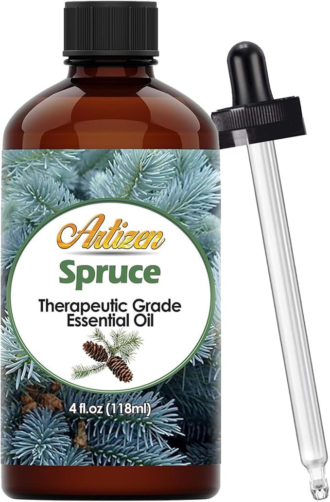 Artizen 4oz Oils - Spruce Essential Oil - 4 Fluid Ounces