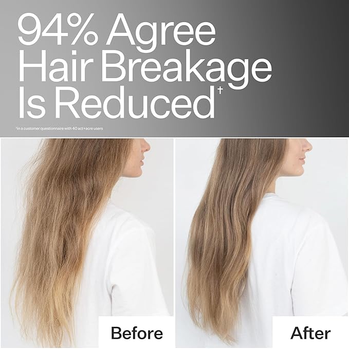 ACT+ ACRE Cold Processed 2% Squalene Anti-Frizz Leave In Conditioner - Deeply Nourishing Formula - Lightweight and Non-Greasy - Protects Against Damage - Vegan and Cruelty Free