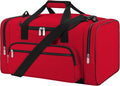 Gym Bag 22 inch Sport Duffle Bag for Men - 55L Weekender Duffel Bag for Travel - Red
