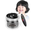 Temporary Hair Color for Kids black, Ultikare Hair Dye Natural Styling Wax Color Instant Mud Cream Gel 3.4 Fl Oz Girl Gifts, Party, Cosplay DIY, Children's Day
