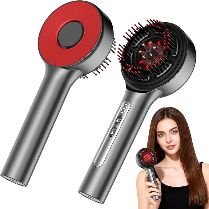 4 in 1 Hair Scalp Massager Hair Growth Oil Applicator, Electric Scalp Massager for Men & Women, IPX7 Waterproof Electric Head Massager