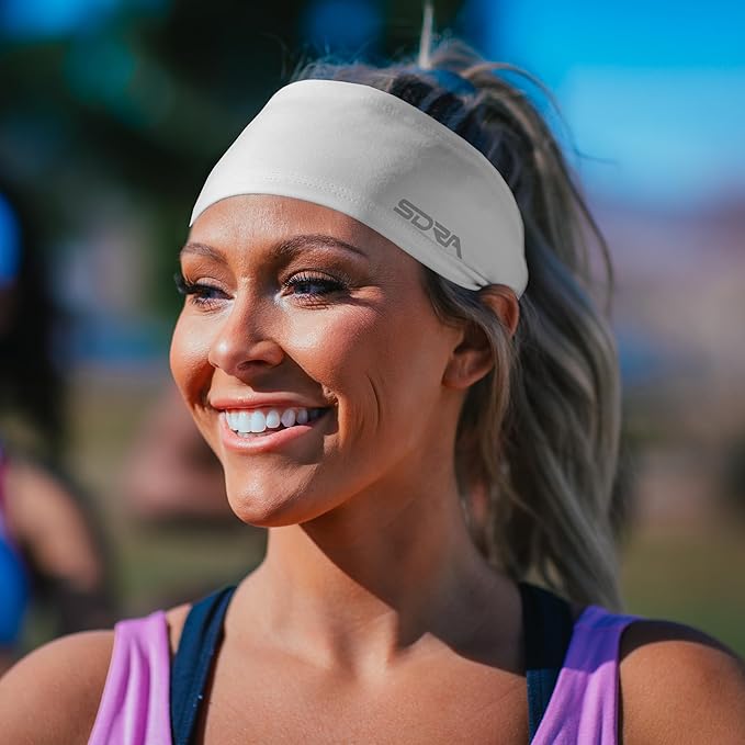 Suddora Workout Headband - Lightweight, Stylish & Comfortable Spandex Headband for Running, Workout, Football, Cosplay & Costumes