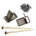 Joan Rivers Great Hair Day Root Touch Up Powder Duo - Fill-in Powder for Thicker, Fuller Looking Hair (Salt & Pepper)