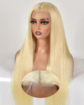 30 Inch Wear And Go Glueless 613 9x6 HD lace front wig Human Hair Pre Plucked Pre Cut For Beginners Human Hair 180% Density Straight Lace Front Wigs No Glue Pre Cut 3 Seconds To Wear Glueless Wig