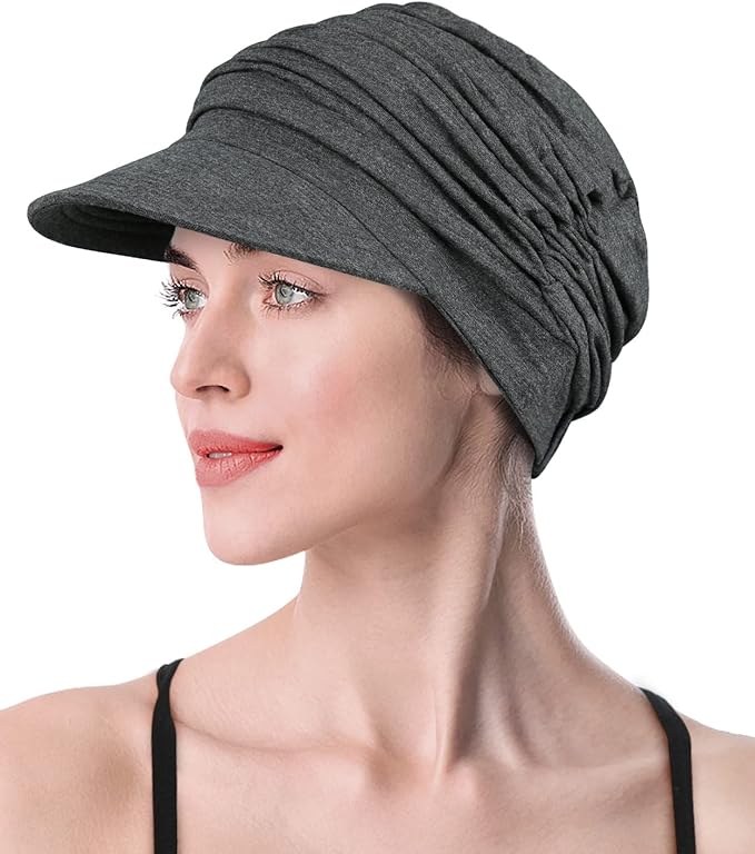 Soft Bamboo Baseball Cap for Chemo Women