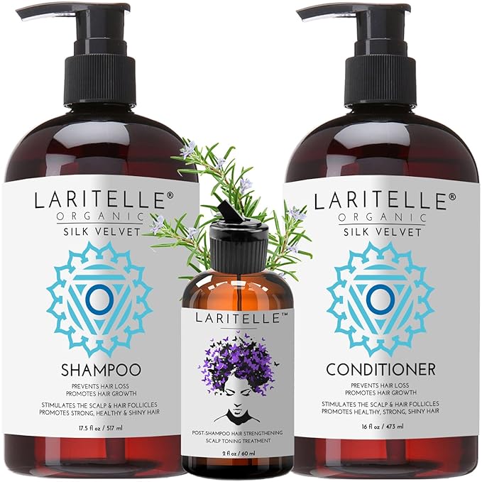 Laritelle Organic Hair Care Set Silk Velvet