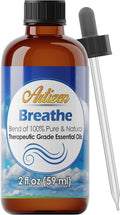 Artizen Breathe Blend Essential Oil Therapeutic Grade - Undiluted, Pure & Natural 2oz Aromatherapy