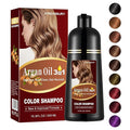 Coffee Hair Dye 16.9 Fl Oz, Argan Oil Hair Shampoo, 3 in 1 Hair Dye Shampoo, Easy To Use, Semi-Permanent Hair Color Shampoo (Coffee)