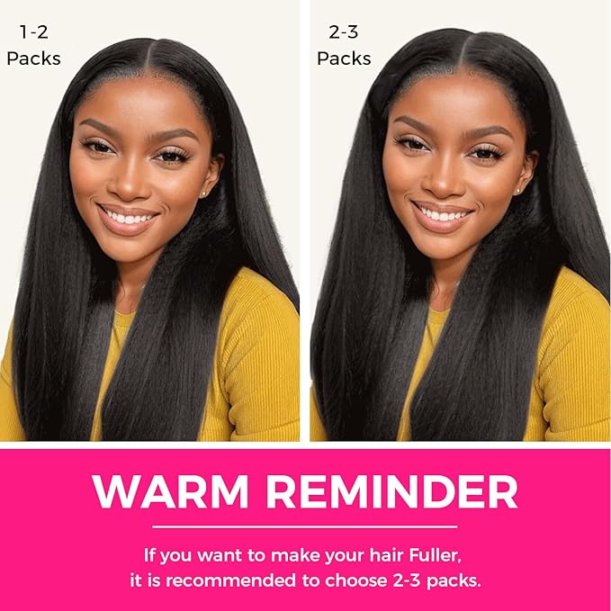 Lashey Light Yaki Straight Seamless Clip in Hair Extensions Human Hair 130g 9pcs 18 Inch Natural Black Clip in Hair Extensions for Women PU Clip ins with Invise Edge
