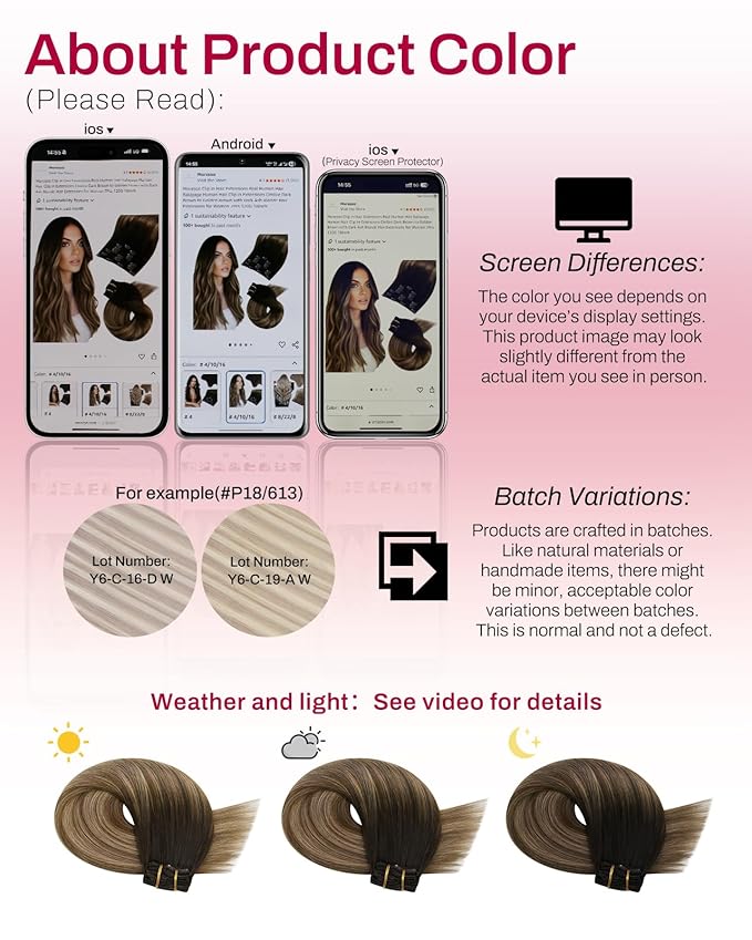 Moresoo Clip in Hair Extensions Real Human Hair Balayage Double Weft Clip in Extensions Human Hair Ombre Hair Extensions Clip ins Dark Brown to Golden Brown with Dark Ash Blonde 7pcs 120g 20inch
