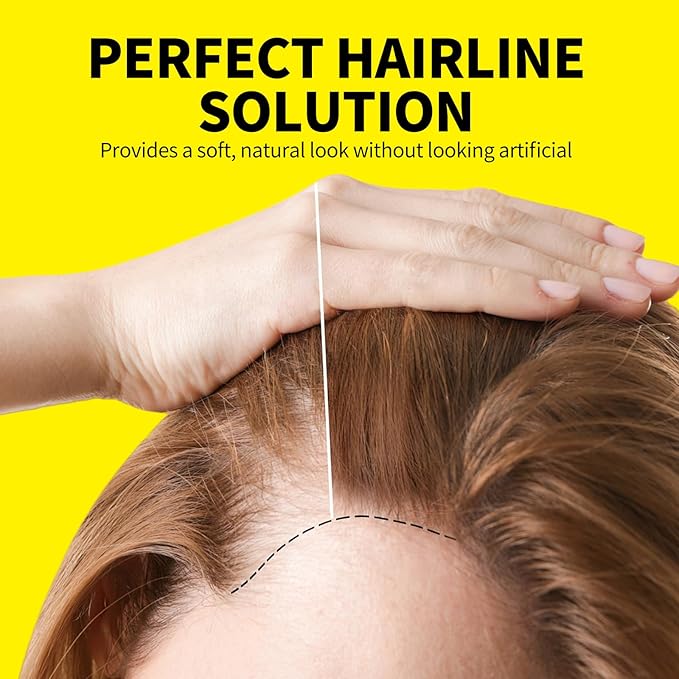 Sevich Hairline Powder - Root Touch Up Instantly Hair Color for Thinning Gray Coverage - Bald Spot Concealing Hair Powder for Women & Men - 48Hour Waterproof & Sweatproof - Auburn