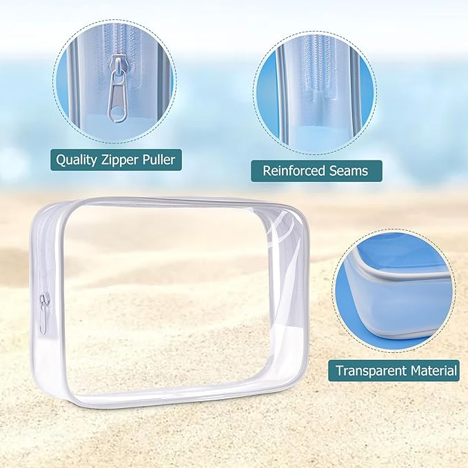 Cosywell Travel Bottles for Toiletries 4pcs 3.4oz Travel Shampoo and Conditioner Bottles TSA Approved Travel Size Containers Leak Proof Small Plastic Squeeze Bottles with Flip Cap