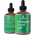 Pumpkin Seed Oil for Hair Growth. Strengthens & Hydrates Thinning, Dry Hair for a Healthier-Looking Scalp. For Women & Men – Vegan 2oz Serum