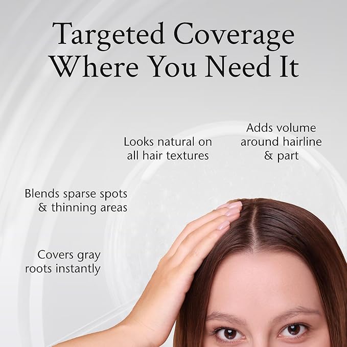 Boyd’s Brush It Away | Grey Hair Root Touch Up for Women & Men | Temporary Hair Color Mascara | Quick-Dry Water-Resistant Concealing Formula | Blonde