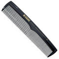 Kent SPC85 5 inch Salon-Style Dressing Cutting Comb with Wide and Fine Teeth Professional Barber Haircut Comb for Styling and Teasing, Hard Rubber, Anti-static, Unbreakable & Heat Resistant