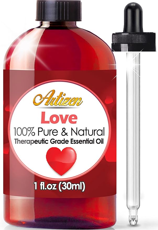 Artizen Love Blend Essential Oil Therapeutic Grade - Huge 1oz Bottle for Aromatherapy, Relaxation, Skin Therapy & More - Pure Love Scent - (100% Pure & Natural - Undiluted)
