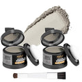 Root Cover Up Powder for Women - Light Gray Hairline Powder for Bald Spots, Eyebrows, Beard Line, Light-Blonde Hair Fibers for Thinning Hair Shadow Powder 2 Pack