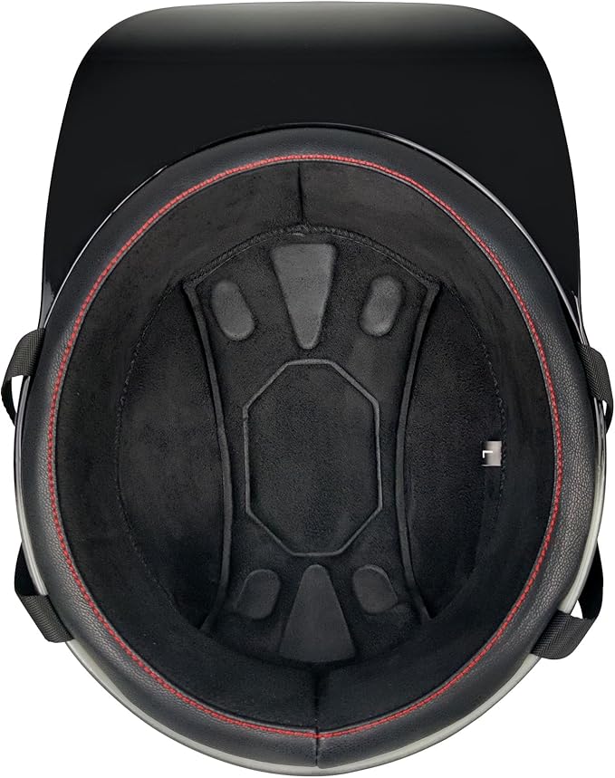 Baseball Motorcycle Helmet - Half Helmet Motorcycle Men Women for Bike Cruiser Chopper Moped Scooter with Gloves and Masks, Dot Approve