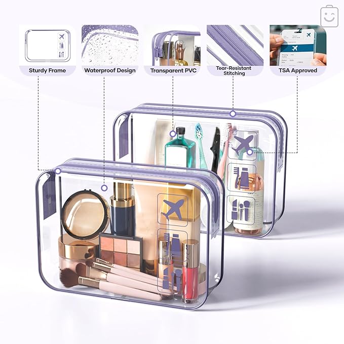 Veken 9/11 Set Compression Packing Cubes for Travel Essentials,Compressible Expandable Large Luggage Suitcase Organizer Bags for Clothing,Durable Space Saver Storage Bags(Purple Gray)