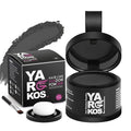 Hairline Shadow Powder, Dark Gray, Root Touch Up Powder for Instantly Gray Hair Cover Up, Women Color Root Coverage for Thinning Grey, Mens Roots Concealer for Hair Loss Beard Line, #4