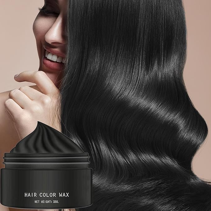 Hair Color Wax - 30ml Temporary Washable Hair Dye, Style and Color Easily for Women Men Teens and Kids, Styling Cream for Parties Cosplay Halloween, Vibrant Fun Colors Easy to Apply Wash