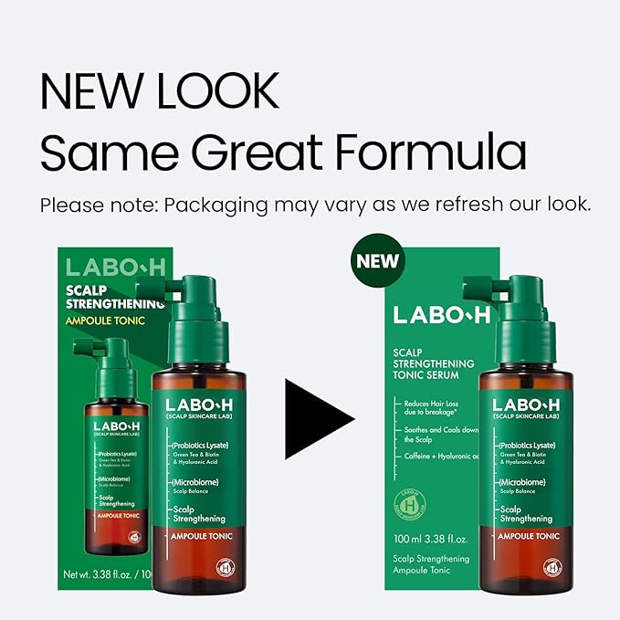 Scalp Strengthening Spray for Hair Growth & Anti-Loss | Vegan Tonic Serum, Instant Cooling & Soothing with Rosemary and Peppermint Oil, Sulfate Free, Korean, 3.38 Fl oz.