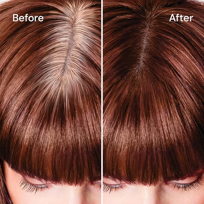 Style Edit Root Touch Up Powder, to Cover Up Dark Roots and Grays Between Salon Visits, Water Resistant, Non-Sticky, Compact And Mess-Free, Medium Red Hair Color (Pack of 3)