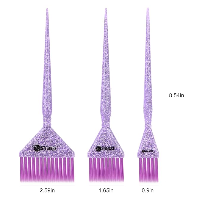Hair Color Brush Set, Hair Coloring Brushes for Hair Styling Salon Home DIY Barber