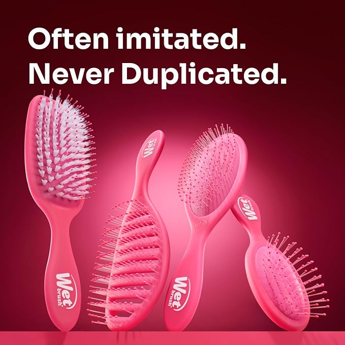 Wet Brush Original Detangler Hair Brush, Amazon Exclusive Aqua- Ultra-Soft IntelliFlex Bristles-Detangling Hairbrush Glides Through Tangles For All Hair Types (Wet Dry & Damaged Hair) - Women & Men