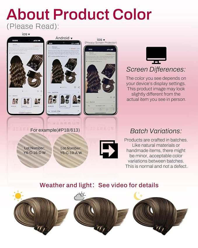 Moresoo Clip in Hair Extensions Human Hair Dark Brown to Blonde Balayage Hair Extensions Clip ins Long Ombre Dark Brown to Honey Blonde Double Weft 80g/5pcs 20 inch