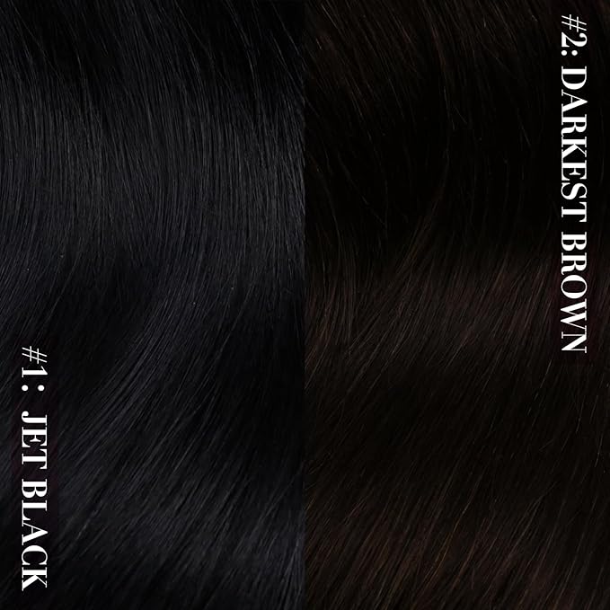 YoungSee 130G Wire Hair Extensions Real Human Hair Black Wire Hair Extensions for Women Jet Black Headband Hair Extension Human Hair 22inch