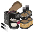 2 Pack Root Touch Up Shadow Powder, Gray Hair Cover Up, Color Root Coverage Powder for Thinning Grey Hairline, Instantly Concealer Hair Loss Beard Line Eyebrow, #17 Dark Blonde