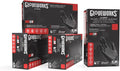 GLOVEWORKS Black Disposable Nitrile Industrial Gloves 5 Mil, Latex/Powder-Free, Food-Safe, Textured