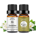 yethious Jasmine Gardenia Essential Oil Set 100% Pure Gardenia Fragance Oil Jasmine Aromatherapy Oils for Diffuser - 2 Pack 10ML