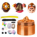 Orange Temporary Hair Color Wax Kit for teenagers,Washable Crazy Hair Day Accessories, Gifts for Kids,Instant Hair Dye Color Wax for Party, Cosplay, Halloween, Christmas,Crazy Hair Style