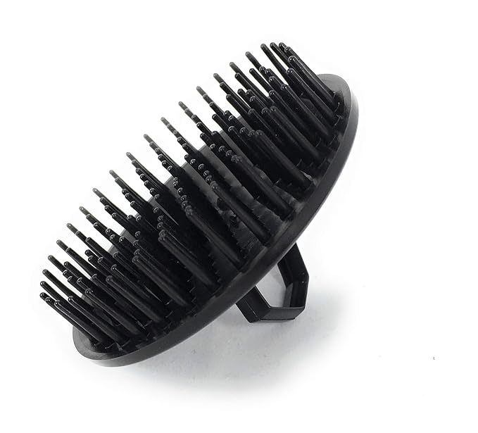 G.B.S Shower Shampoo Massage Brush No.100, Black
