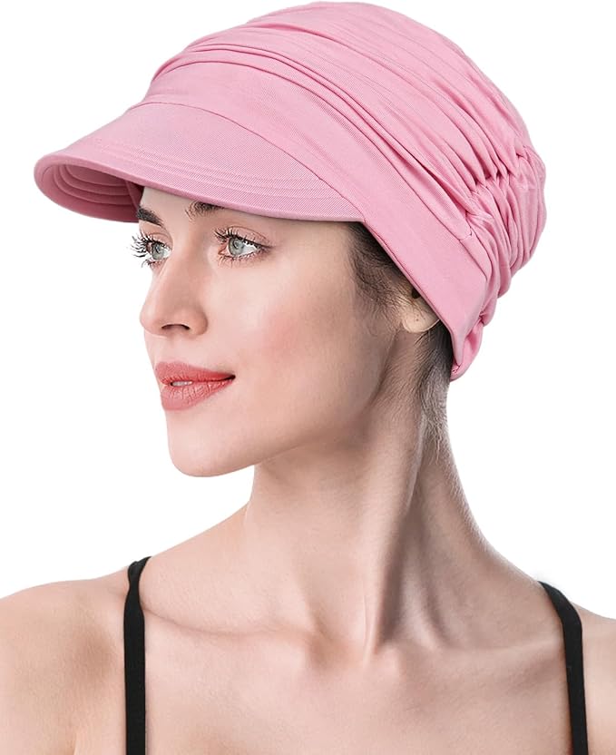 Soft Bamboo Baseball Cap for Chemo Women