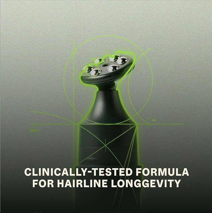 Scandinavian Biolabs Bio-Pilixin® Hairline Booster | Hair Activation Formula with a Massaging Applicator, For Hairline Longevity, Vegan, 15 mL/ 0.5 oz