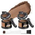 Root Cover Up Powder for Women - Medium Brown Hairline Powder for Bald Spots, Eyebrows, Beard Line, Light-Blonde Hair Fibers for Thinning Hair Shadow Powder 2 Pack