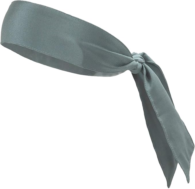 Kenz Laurenz Headbands Tie on Headband for Women Men Running Athletic Hair Head Band Elastic Sports Sweat Basketball Sweatband Stetchy Yoga Workout Sweatbands Adjustable Non-Slip Moisture Wicking