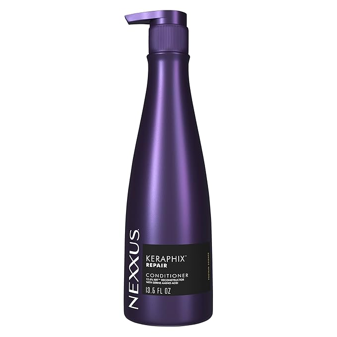 Nexxus Keraphix Conditioner Keraphix with ProteinFusion for Damaged Hair With Keratin Protein and Black Rice 13.5 oz