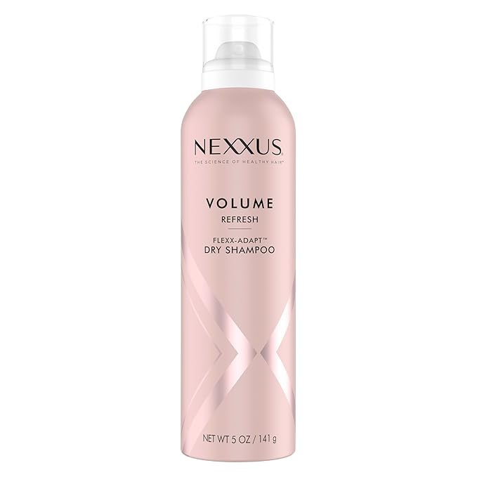 Nexxus Styling Refreshing for Hair Volume Volume Refresh Dry Shampoo Powered by FLEXX-ADAPT Technology and Infused with a Protein Complex 5 oz