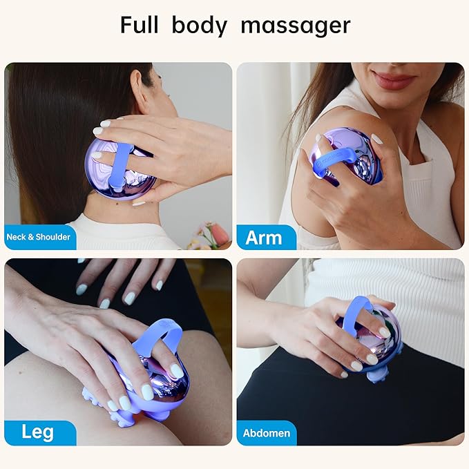 COMFIER Cordless Scalp Massager Hair Growth with 3 kneading Modes,Waterproof Head Massage with 8 Claws for Deep Cleansing,Body Cat Head Scratcher,Gift for Women