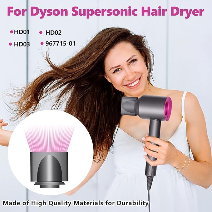 Smoothing Nozzle Tools Attachment for Dyson Supersonic Hair Dryer HD01 HD02 HD03 967715-01