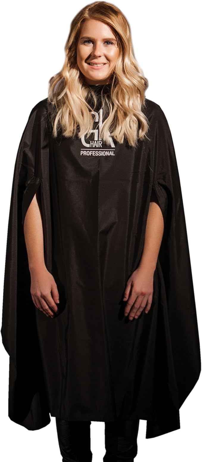 GK HAIR Professional Salon Cape - Premium Waterproof Haircut & Coloring Cape - Reusable, Chemical-Proof, Salon-Grade for Stylists & Clients
