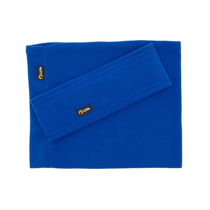 Lupa Handmade Unisex Triple-Layer Micro Fleece Headband Ear Warmer - Royal Blue