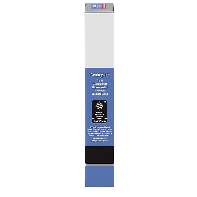 Neutrogena T/Sal Therapeutic Shampoo for Scalp Build-Up Control with Salicylic Acid, Scalp Treatment for Dandruff, Scalp Psoriasis & Seborrheic Dermatitis Relief, 4.5 fl. oz (Pack of 2)