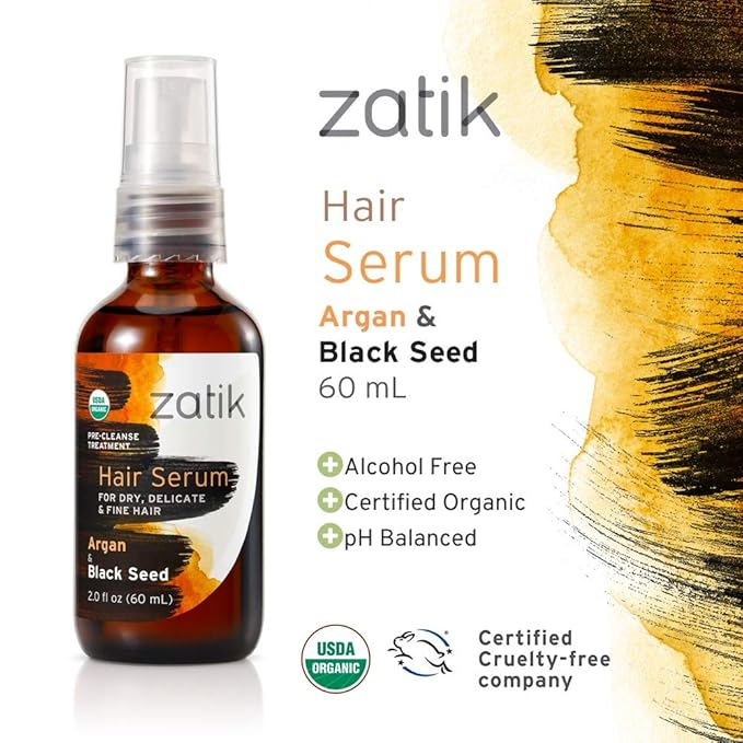Zatik Naturals - Hair Fall Combo Set (Nurturing Shampoo + Conditioner + Hair Serum)