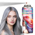 Silver Hair Spray Color Temporary for Kids Women,Natural Temporary Hair Dye for Crazy Hair Day,Quick-drying Hair Dye that Washes out in 1 Wash,120ML (Silver)