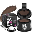Hairline Shadow Powder, Middle Brown, Root Touch Up Powder for Instantly Gray Hair Cover Up, Women Color Root Coverage for Thinning Grey, Mens Roots Concealer for Hair Loss Beard Line, #2